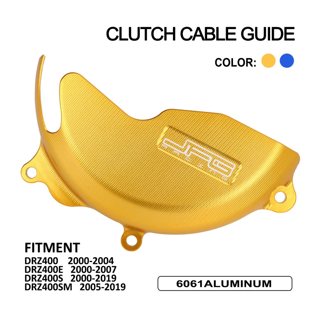 

Motorcycle CNC Aluminum Clutch Cable Guide Protector For SUZUKI DRZ400 2000-2004 DRZ400E 2000-2007 DRZ400S 2000-2019 DRZ400SM