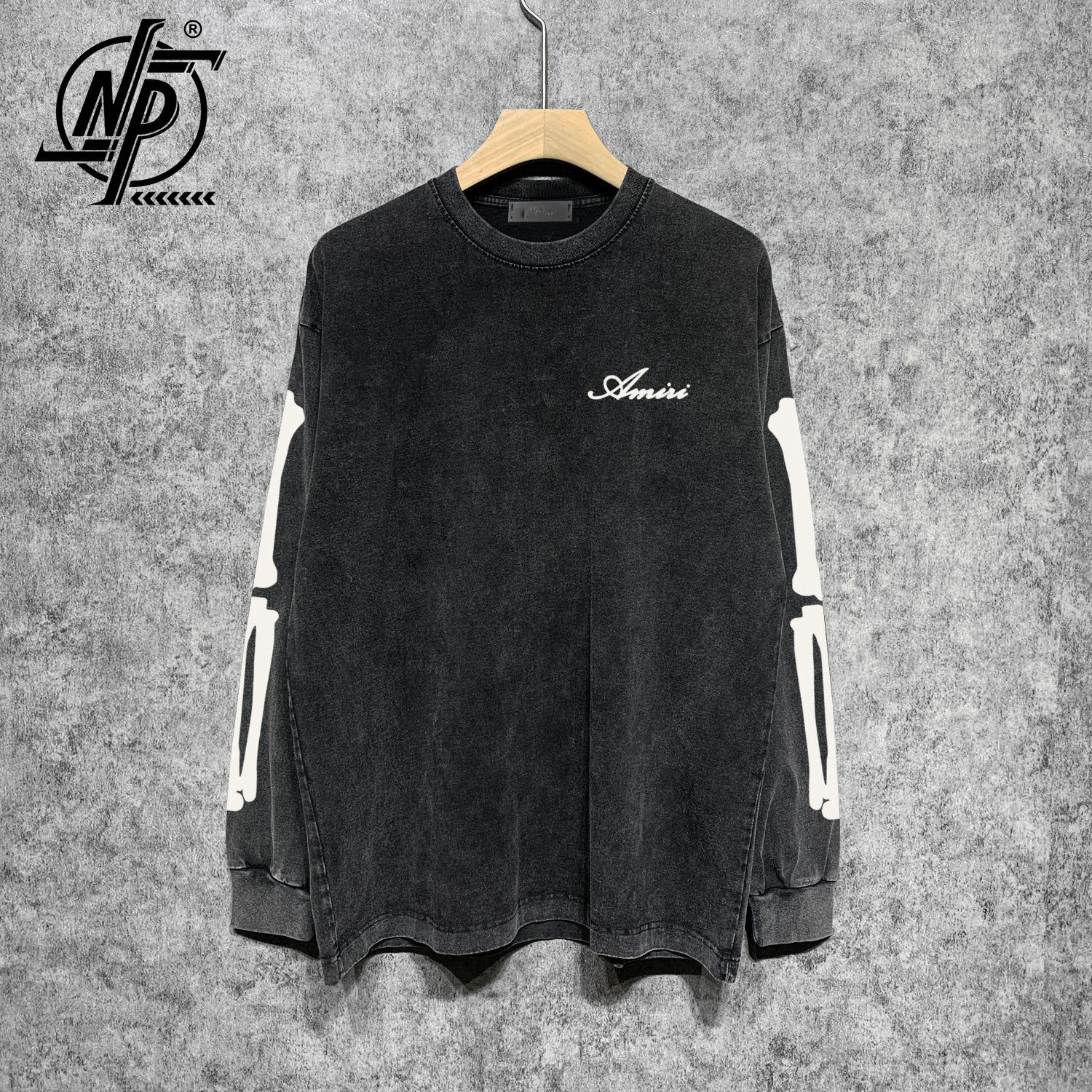 

Свитшот мужской с круглым вырезом, в стиле ретро