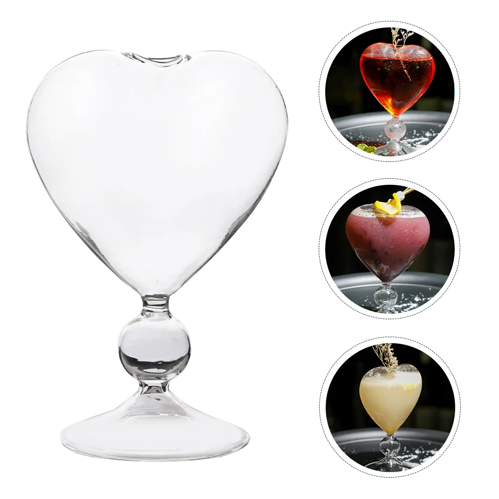 

Glasseschampagnecocktail Goblet Cup Cups Water Whiskey Heart Longparty Crystal Wedding Glassware Flutesstem Tumbler Design Shot