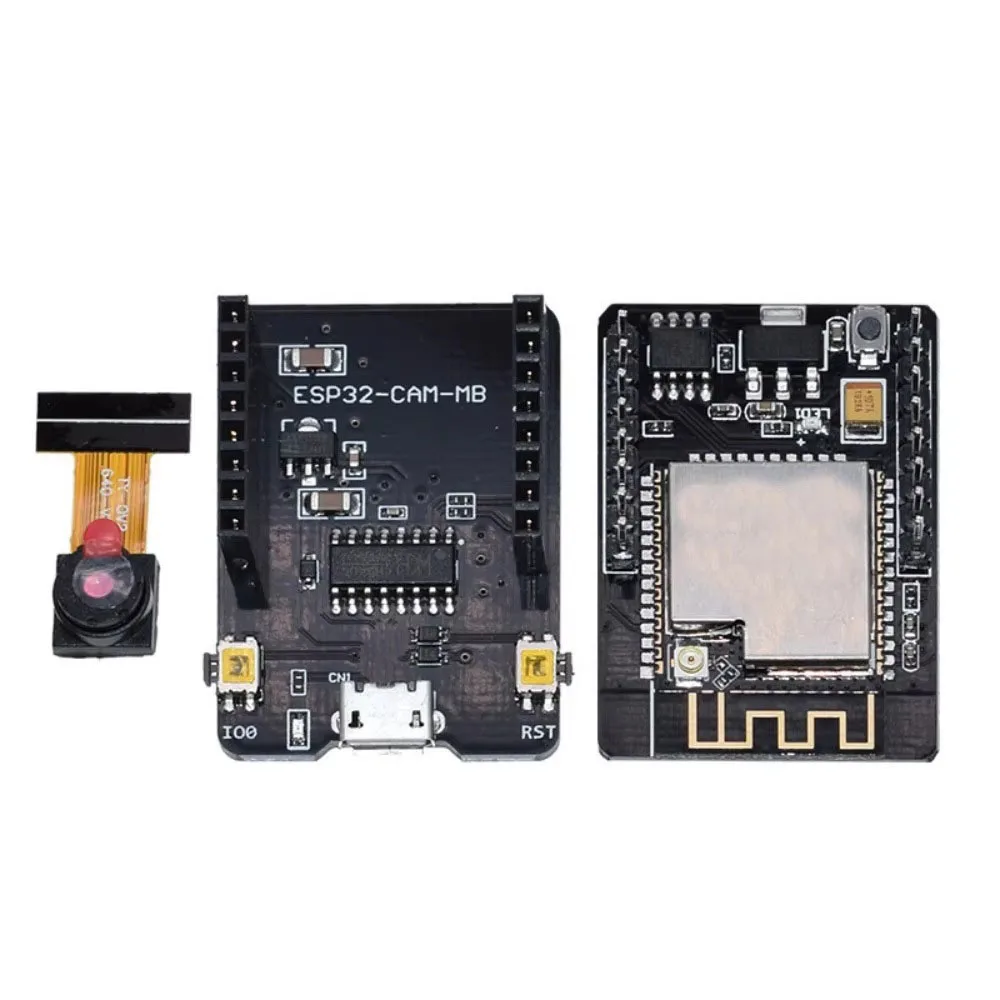 Фото Модуль WiFi ESP32-CAM, ESP32 Serial to WiFi, плата разработки ESP32 CAM, 5В, Bluetooth, с камерой OV3660, для самостоятельной сборки. №5