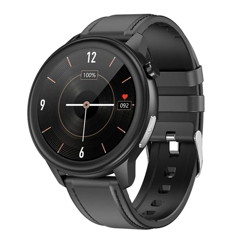 

Умные часы E80 для мужчин и женщин, измерение температуры, IP68, водонепроницаемые, PPG + ECG, пульсометр, фитнес-трекер, умные часы