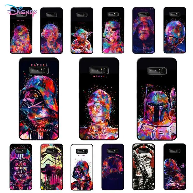 

Star Wars Watercolor Phone Case for Samsung Note 5 7 8 9 10 20 pro plus lite ultra A21 12 72