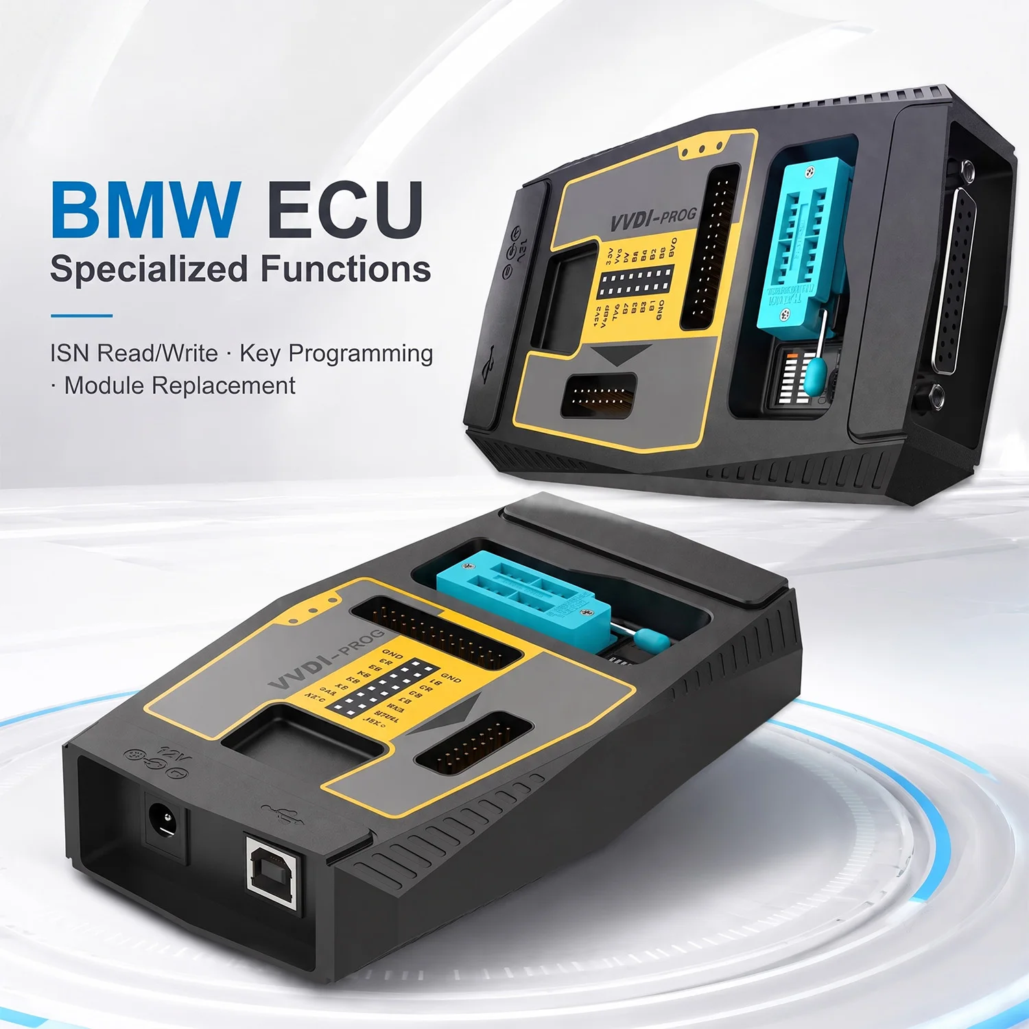 Фото Программатор ECU MCU VVDI PROG для BMW ISN JLR BCM, сброс настроек PCF79XX, обновление бесплатно онлайн. №2