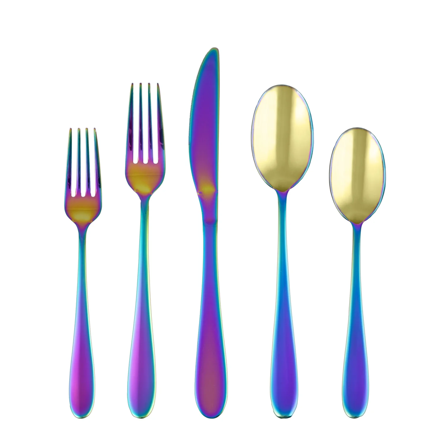 

Byram Rainbow Mirror 20-Piece Flatware Set, Service for 4
