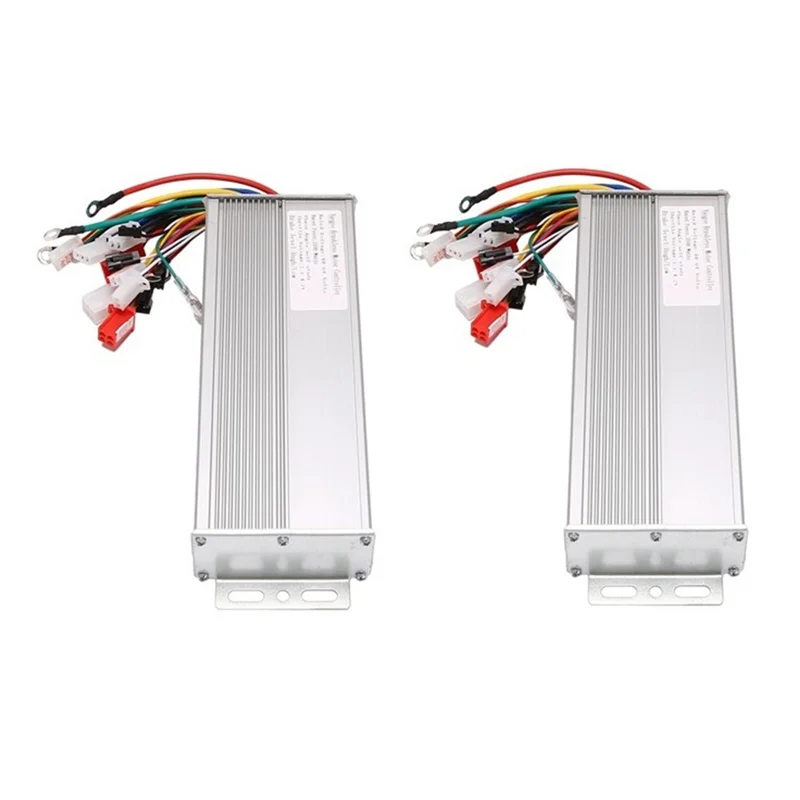 

2Pcs 48V 60V 64V 1500W Brushless Controller/Ebike Controller/Bldc Motor Controller for Electric Bicycle/Scooter