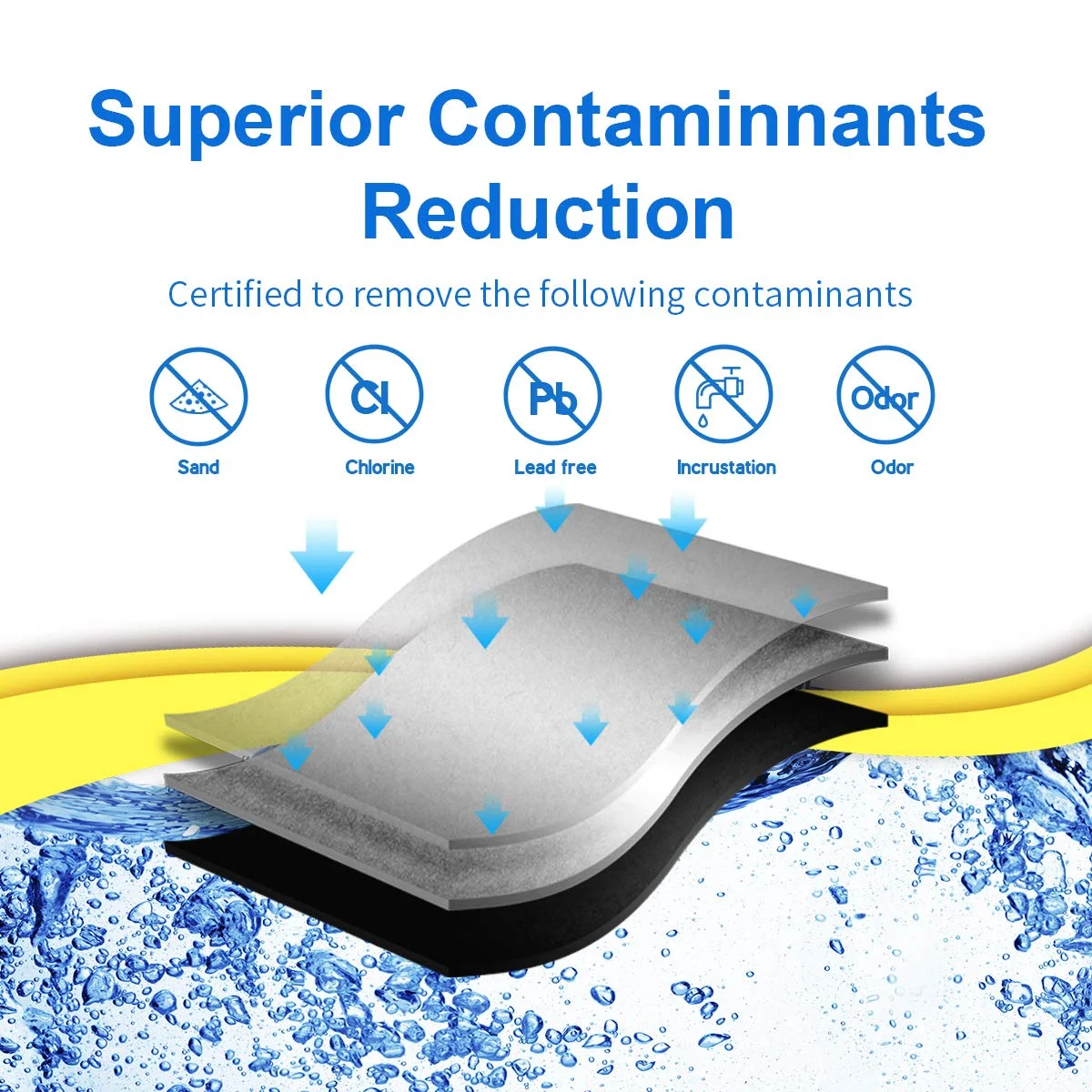 Замена встроенного фильтра для воды GE GXRTQR GXRTDQ 4378411 RB Samsung HAFEX/EXP DA29-10105J Whirlpool WHKF-IMTO