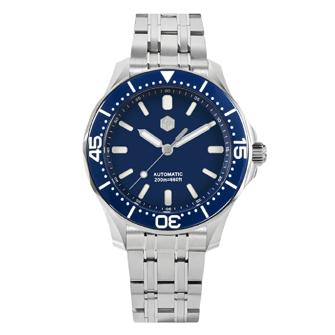 

San Martin Men Luxury Watch Diver Watches 41.5MM Automatic Mechanical Wristwatch 200M Waterproof BGW-9 Luminous Sapphire YN55