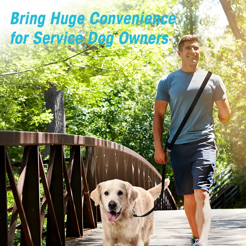 Многофункциональный поводок для собак Benepaw прочный регулируемый обучения