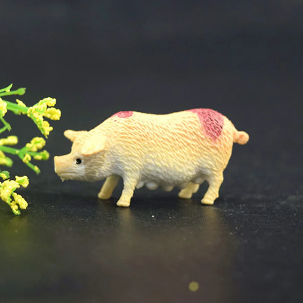 Игрушка с фигурками животных для детей от 3 лет ферма пластик 12 предметов набор