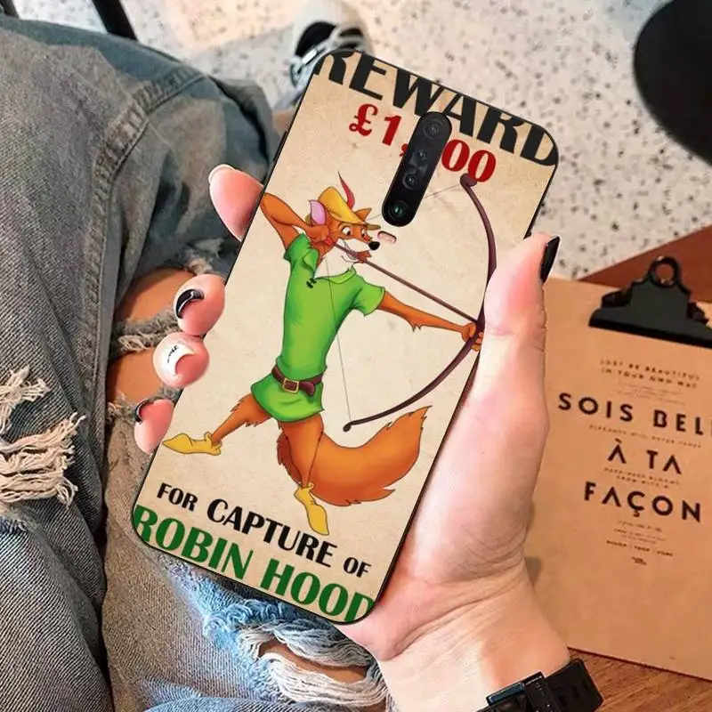 Фото Чехол Disney Robin Hood для Redmi 5 6 7 8 9 A 5plus K20 4X 6 №2