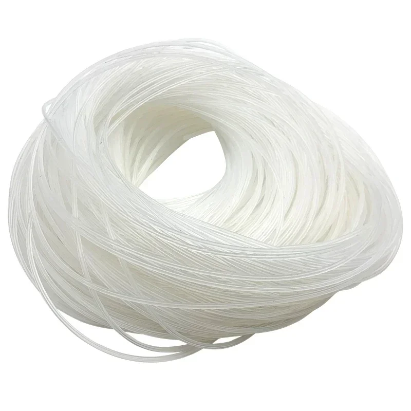 100 метров пищевой прозрачный силиконовый резиновый шланг ID 0 5 1 2 3 4 6 7 8 мм Гибкая