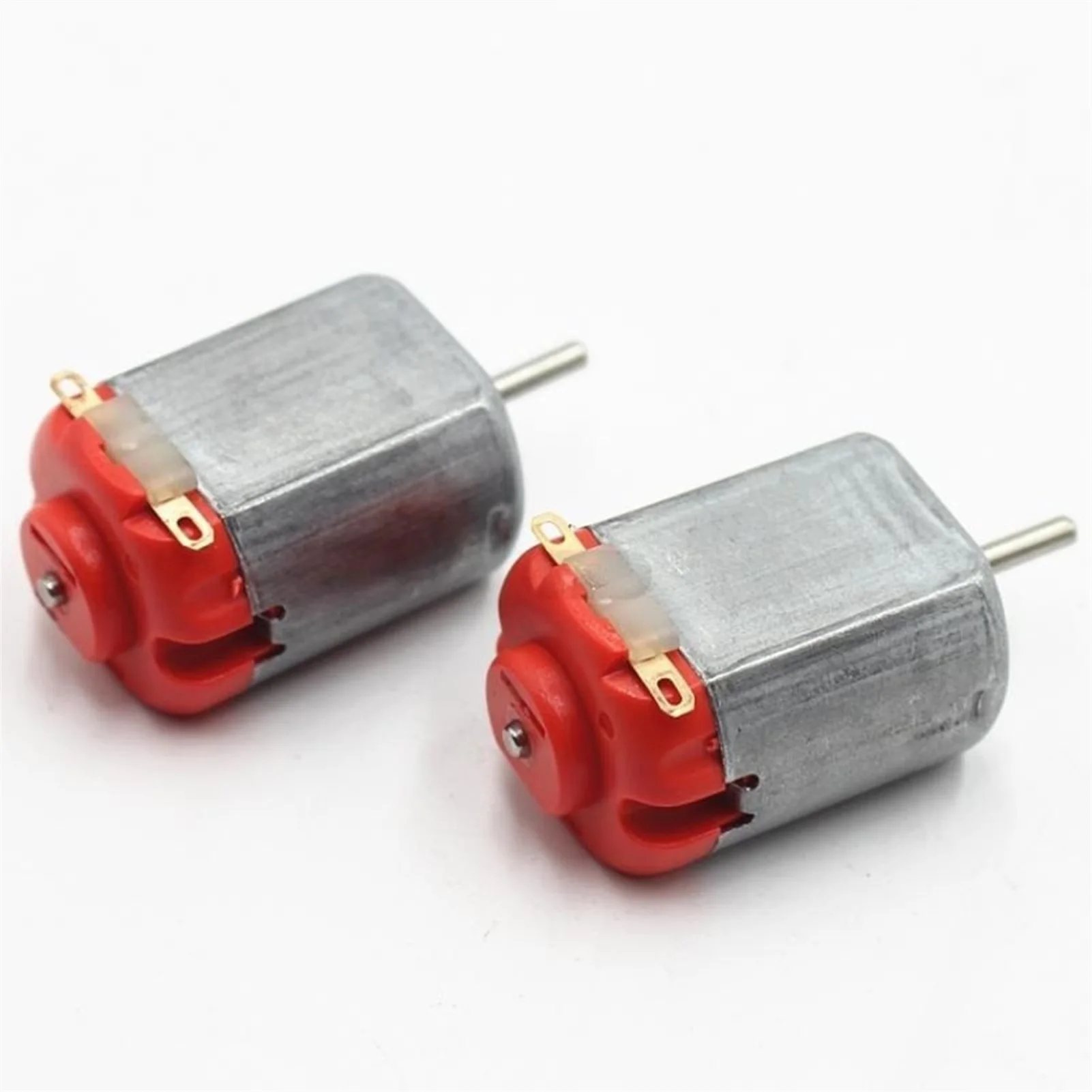 

Tiny Cars Toy Motor, Small 3v Dc Motor, 130 Dc Motor Metal Car Engine Model, Red Motor Include 2 Pack