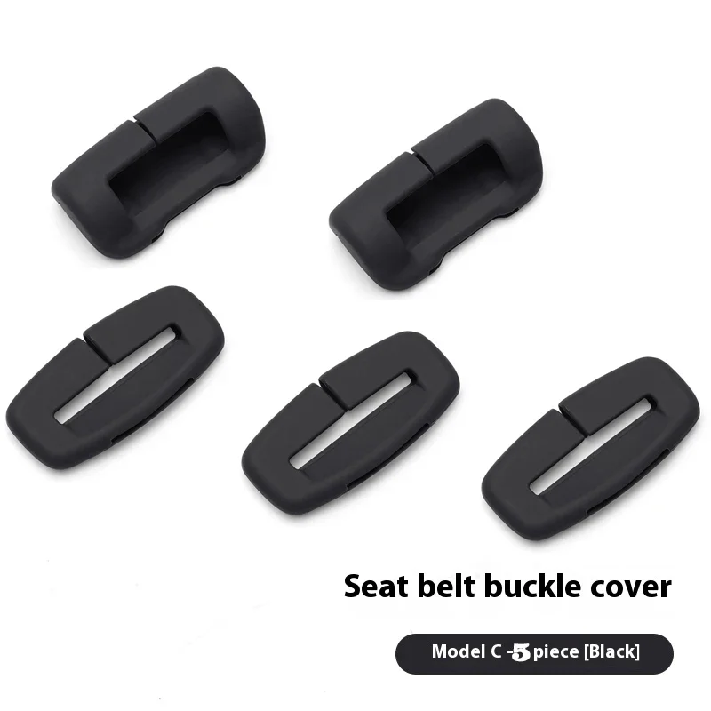 

Для Zeekr X 001 007 7X 009 001FR аксессуары 2/4 шт. автомобильный ремень безопасности силиконовый защитный чехол накладка