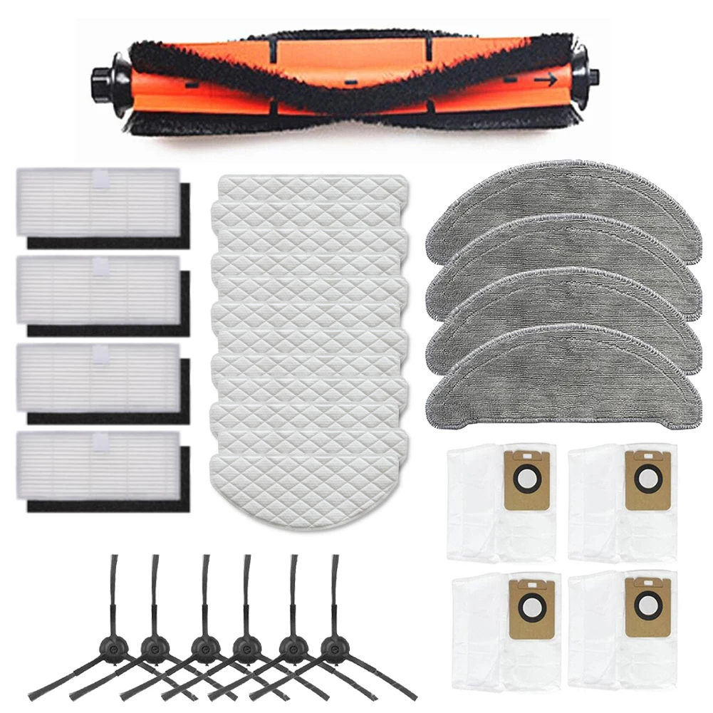 

31pcs Side Roller Brush Filters Kit For Imou L11-A L11 Vacuum Cleaner Accessories Household Cleaning Power Tools Parts