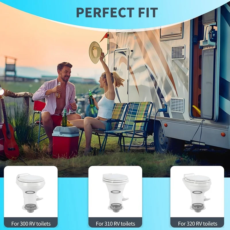 Уплотнение для туалета RV и 3-дюймовый комплект фланцев 385345892 385311652 385311658 300/310/320