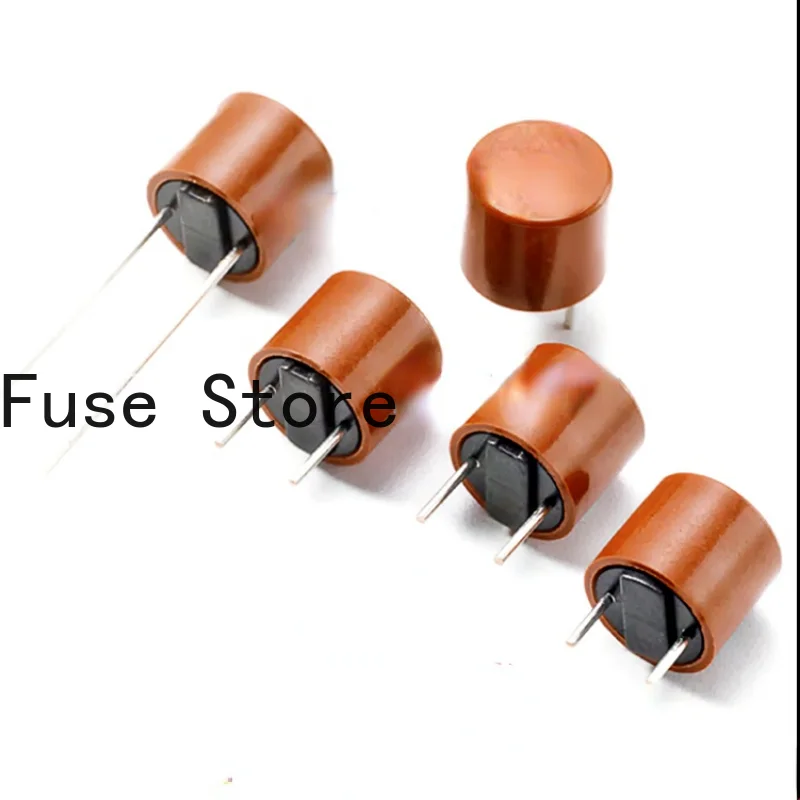 

10PCS Slow-break Cylindrical Fuse 372/382 T1.25A 250V TR5 Miniature