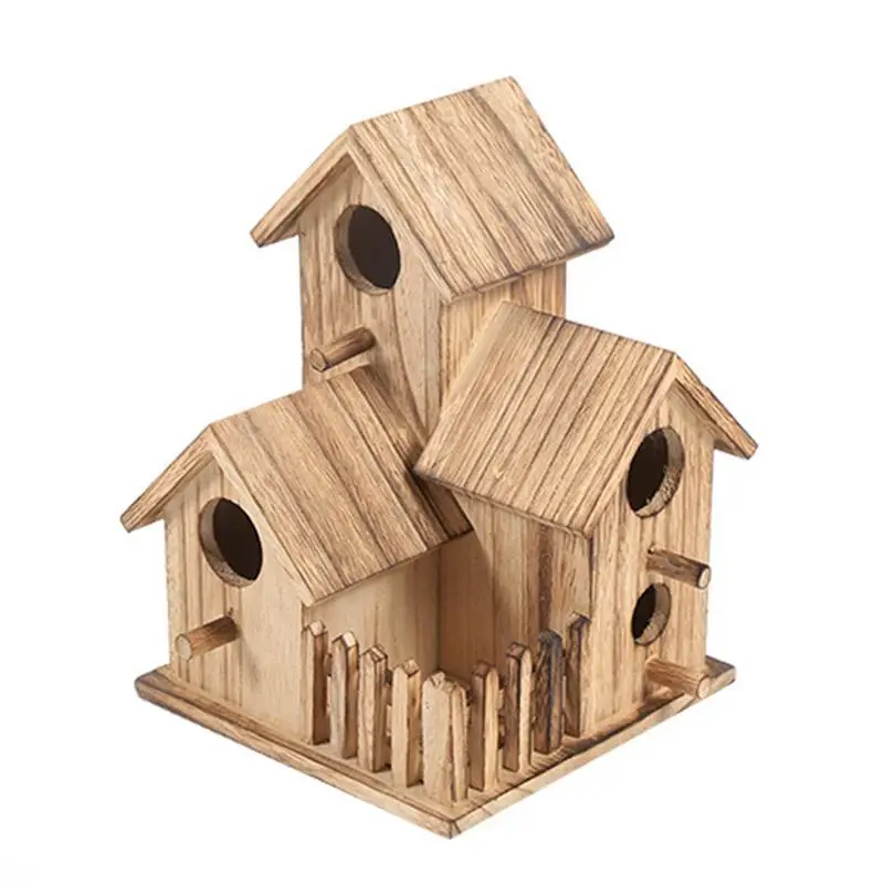 

Bird Nest Bird House Feeding Outdoor Bird Breeding Nest Home Decoration Gardening Children Toy Bird Cage Bed Gardening Bird Nest