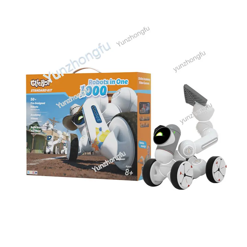 

Christmas GiftsIntelligent Robot Programming Robot Toy Modular Splicing Robot Dog Adult and Children Gift Advanced/Lucky Set