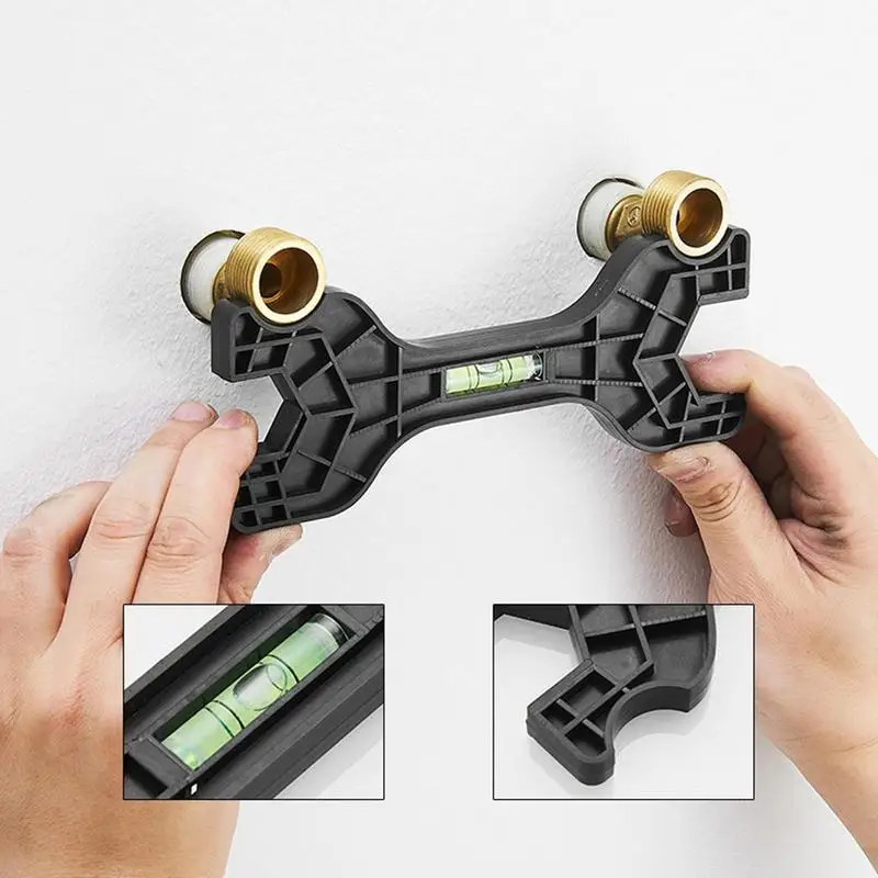 Multifunctional Dual Headed Wrench With Level Manual Tap Spa