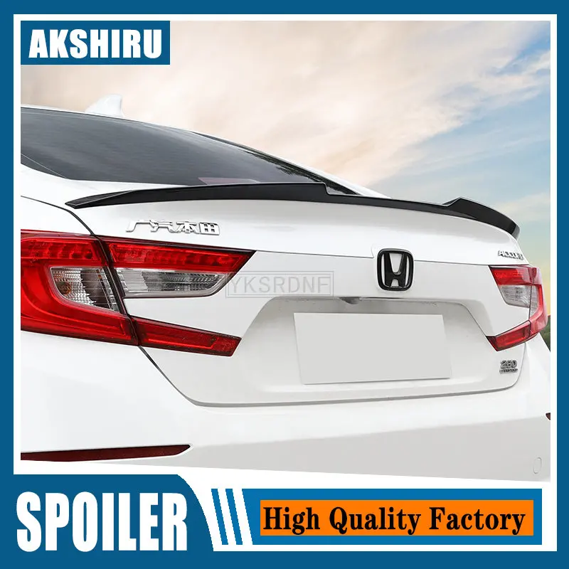 

Спойлер YKSRDNF для Honda Accord 10, спойлер 2018-2019 Accord из АБС-пластика, цветной задний спойлер для автомобиля