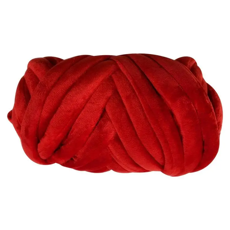 

Крупная хлопчатобумажная пряжа, трикотажная пряжа на руку для крупного плетеного узелка, одеяло «сделай сам», трикотажная хлопчатобумажная пряжа ручной работы