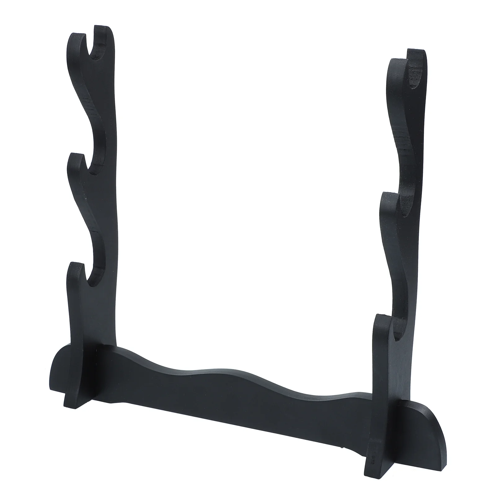

Katana Display Stand Table Three-layer Swords Storage Rack Wooden Holder Household Desktop Organizer Collection Samurai