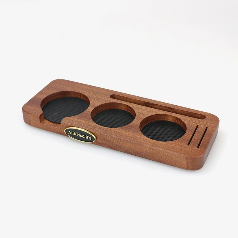 

Деревянная Подставка-держатель Для Темперовки Кофе (51 Мм, 54 Мм, 58 Мм) – Аксессуар Для Бариста, Массивная Основа