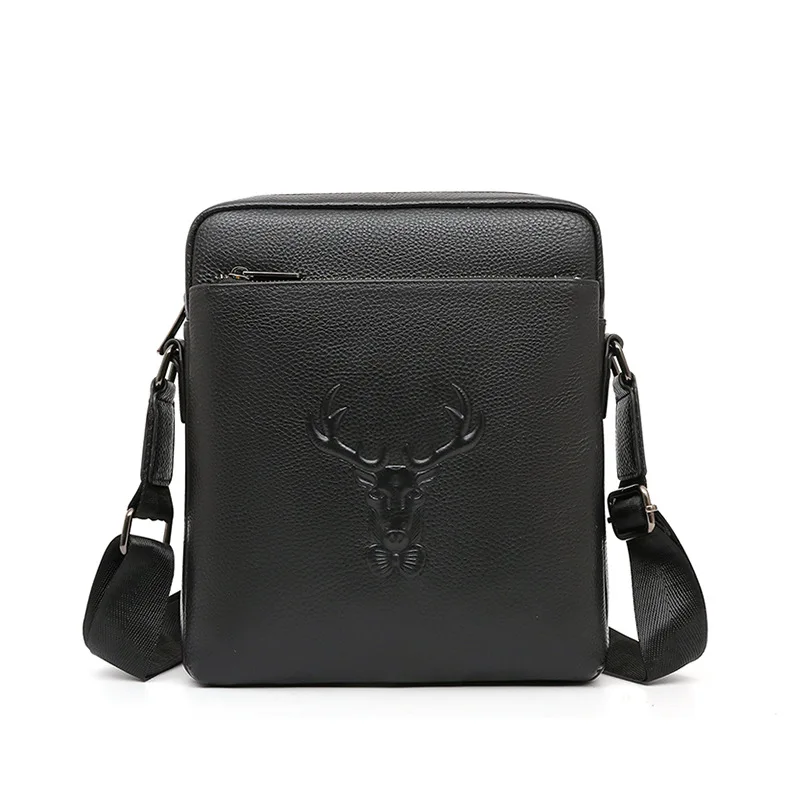 

Дизайнерская роскошная мужская сумка 2023, мужская сумка через плечо из натуральной кожи, сумка-мессенджер, деловая Повседневная сумка через плечо для мужчин, сумка-слинг