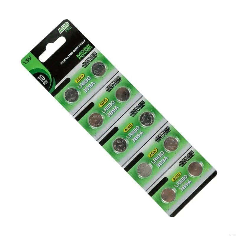 Аккумуляторные батареи лякочной кнопки AG10 LR1130 для часов и калькуляторов