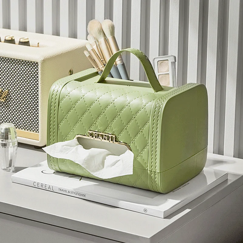 

Desktop tissue box home living room coffee table drawing paper box simple bedroom tissue storage box napkin box