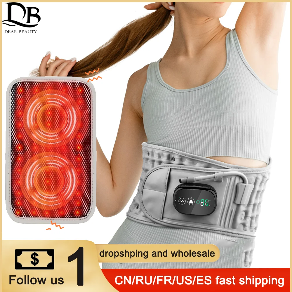 

Lumbar Decompression Inflate Back Belt Waist Air Lumbar Spin Traction Health Care Pain Relief Posture Physio Back Brace Support
