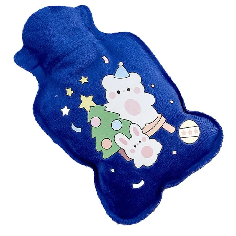 

Hot Water Bottle 150ml Mini Hot Bottle Water Bag for Hot Cold Compress Soft Comfortable Hand Feet Warmer for Menstrual Cramps