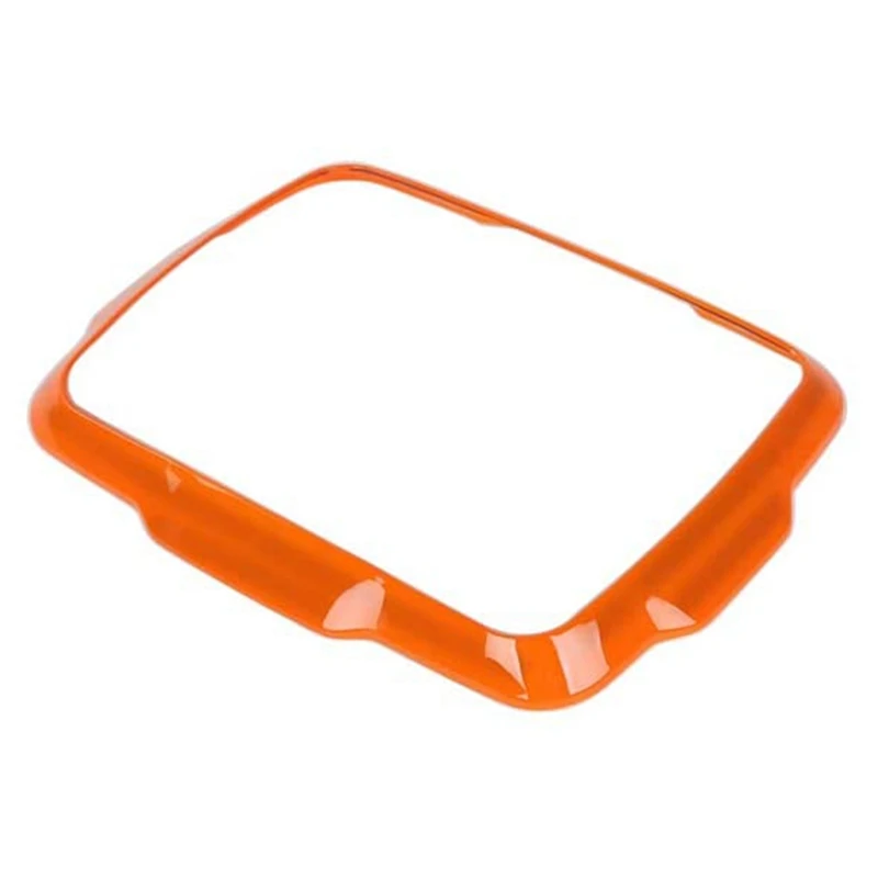 

For Jeep Renegade 2018-2021 Accessories Central Control Navigation GPS Decorative Trim Cover Stickers (Orange)