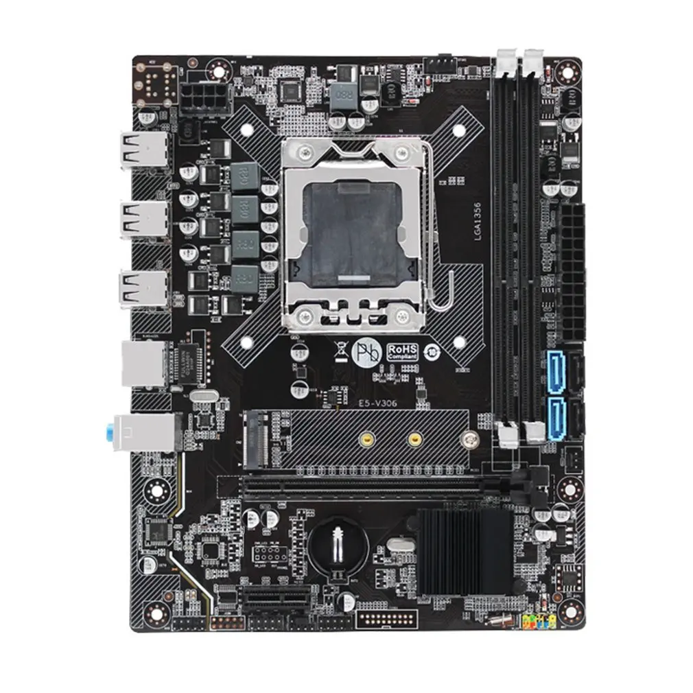 

X79 Motherboard Set support Xeon Lga 1356 E5 2420 Cpu 2Pcs X 4Gb = 8Gb 1333mhz Pc3 10600R DDR3 Ecc Reg Memory Ram P8 H61-M LX3