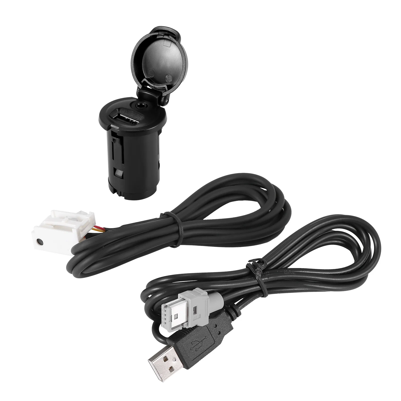 

Автомобильная стереосистема, Штекерный USB AUX кабель для Peugeot 206 207 307 308 407 408 508 607 для Citroen C3 C4 C5 C6 для RD43 RD45
