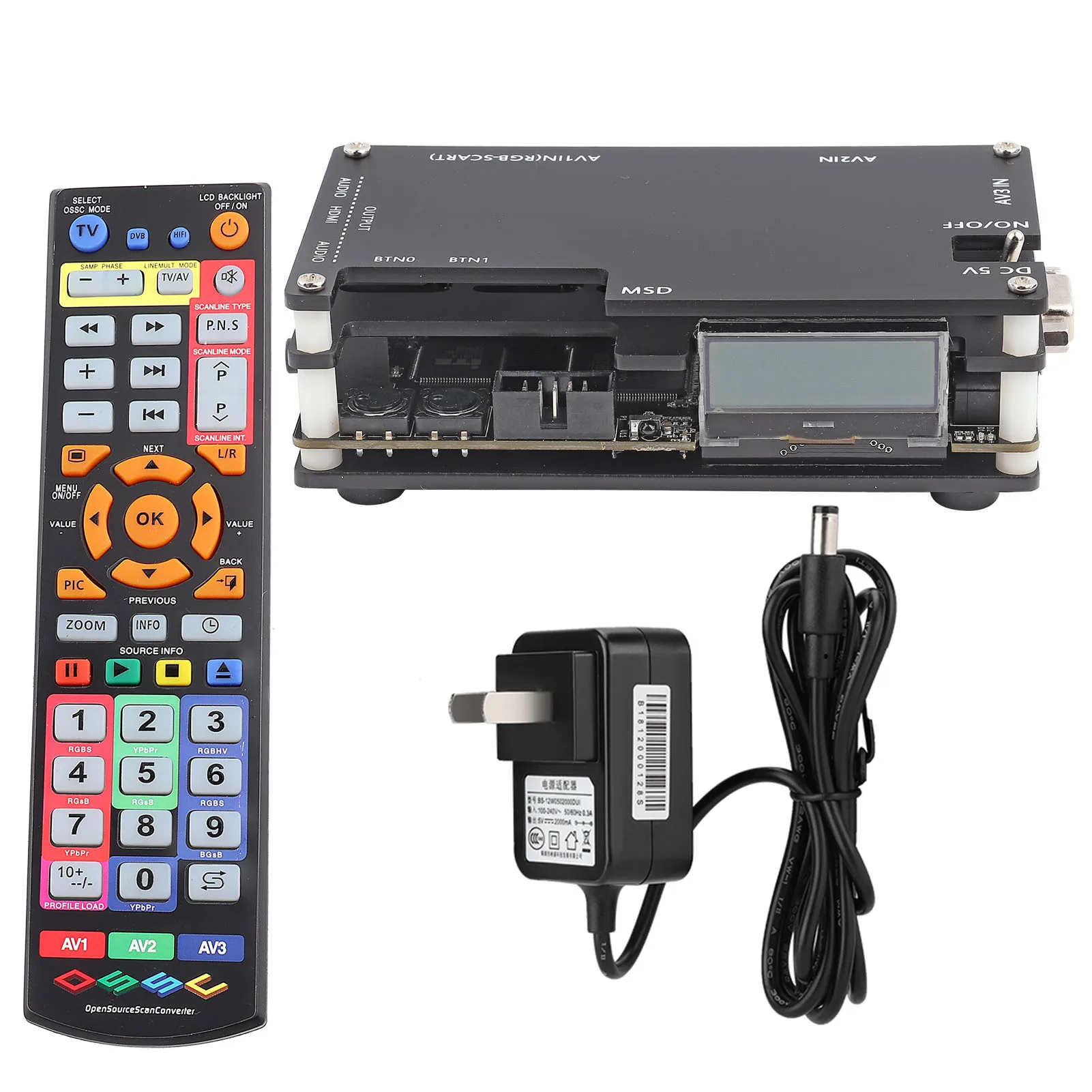 

HDMI to Scart HD Video Converter Support Old Game Consoles for sfc/md/ps/ss/ps2/xbox/wii hdmi
