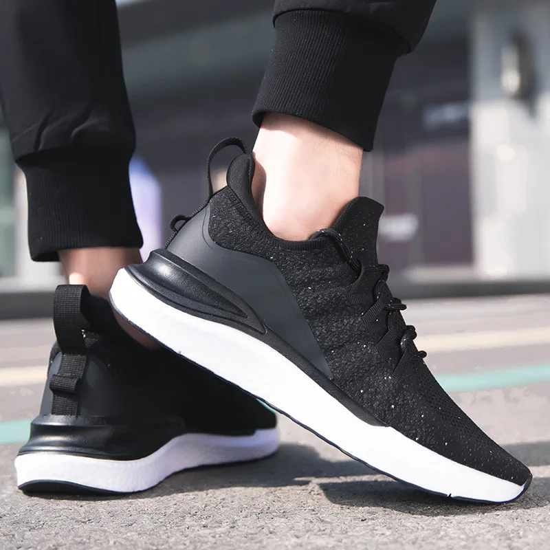 Men's Sneakers Summer Fashion Comfortable Breathable Mesh System Knitting Non-slip Male Lightweight Running Outdoor Sports Shoes