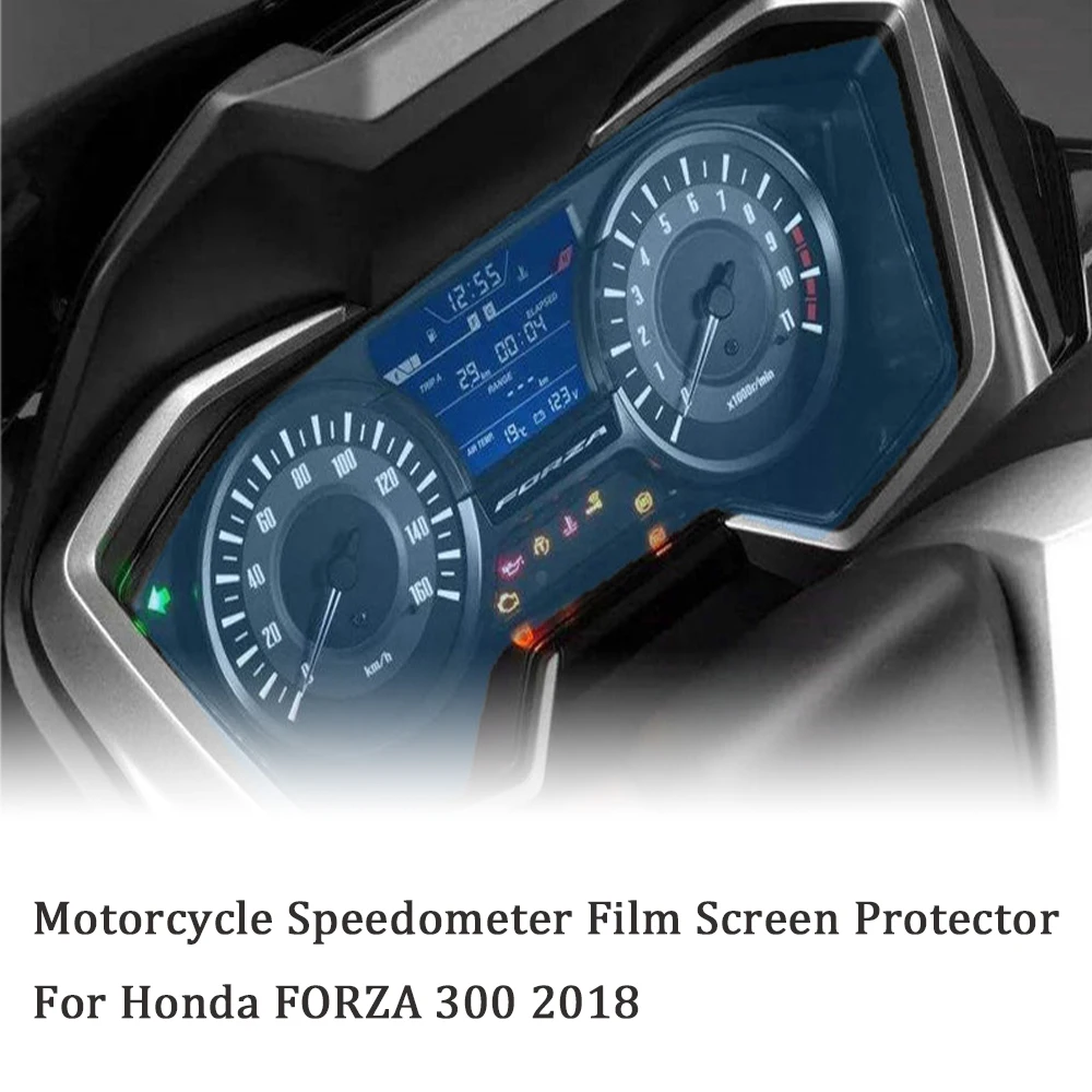 

Motorcycle Cluster Scratch Protection Film Blu-ray Speedometer Guard For Honda 2018 FORZA 300