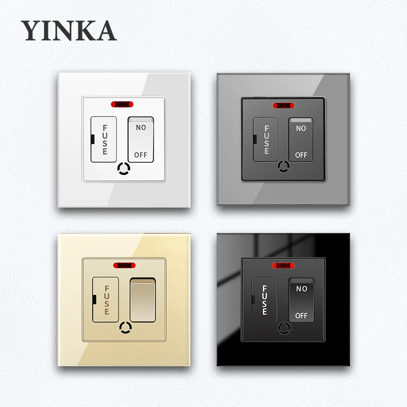 Коммутатор YINKA 13A с предохранителем британский переключатель электрический со