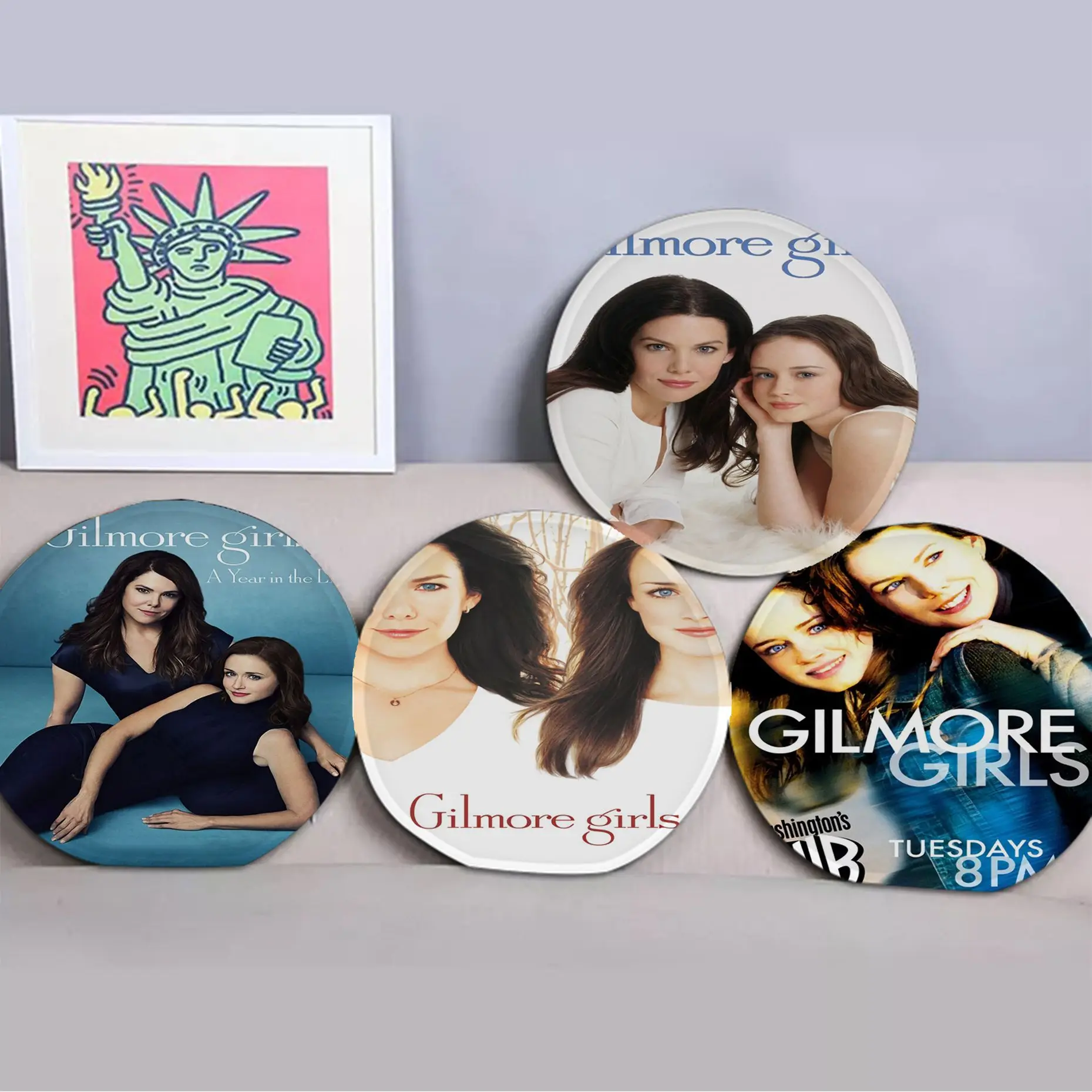 

Gilmore Girls Tie Rope Sofa Mat Dining Room Table Chair Cushions Unisex Fashion Anti-slip Cushion Pads