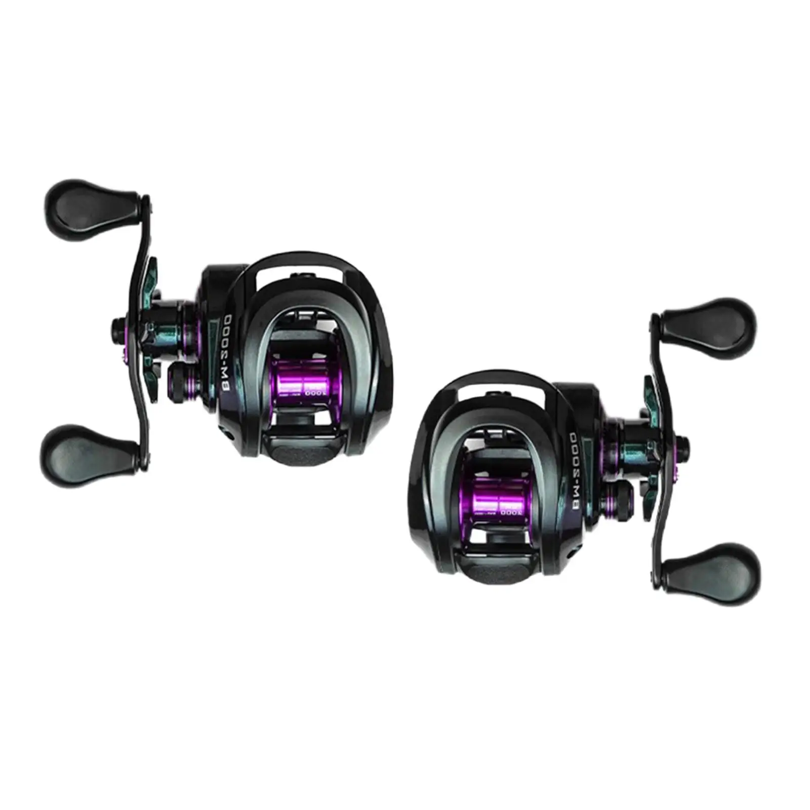 

Baitcasting Reel,7.3:1 Gear Ratio High Speed Smooth Baitcast Fishing Reel,Drag Baitcasters, Shielded Bearings Low Profile Reel