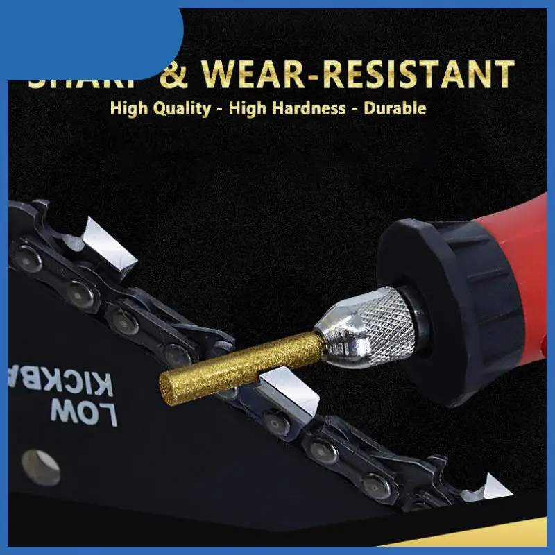 

12pcs 4.0/4.8/5.5mm Round Diamond Chainsaw Sharpener Polished Peeled Chainsaws Sharpening Chainsaws Sharpening Abrasive Tools