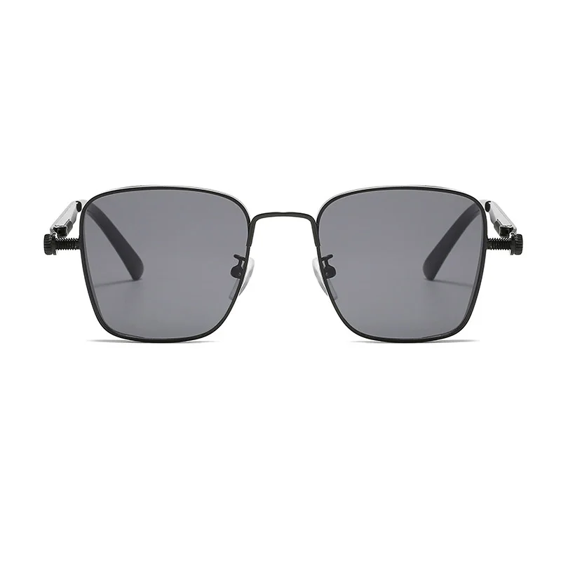 Steampunk Square Sunglasses Brand Design Men Women Vintage Metal Punk Sun glasses UV400 Shades | Аксессуары для одежды