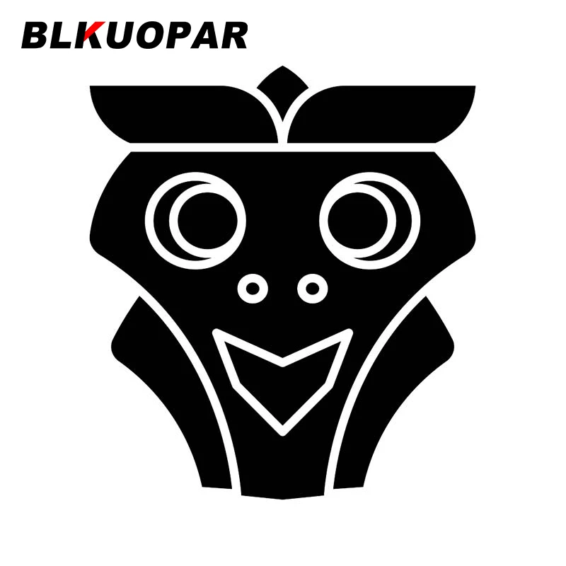 

Гавайская Автомобильная наклейка BLKUOPAR Tiki, оригинальная наклейка, Солнцезащитная Водонепроницаемая смешная доска для серфинга