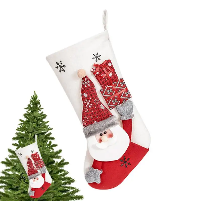 

Рождественские чулки, Искусственная елка, рождественские аксессуары для украшения семьи, подвесное украшение для