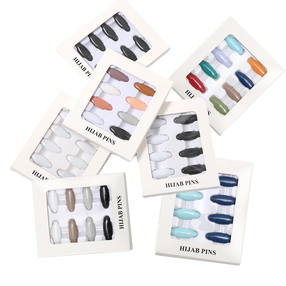 

Fashion Brooch Set Clothing Accessories Multicolor Muslim Hijab Pin pins for clothes Safety Pins Brooch Clips