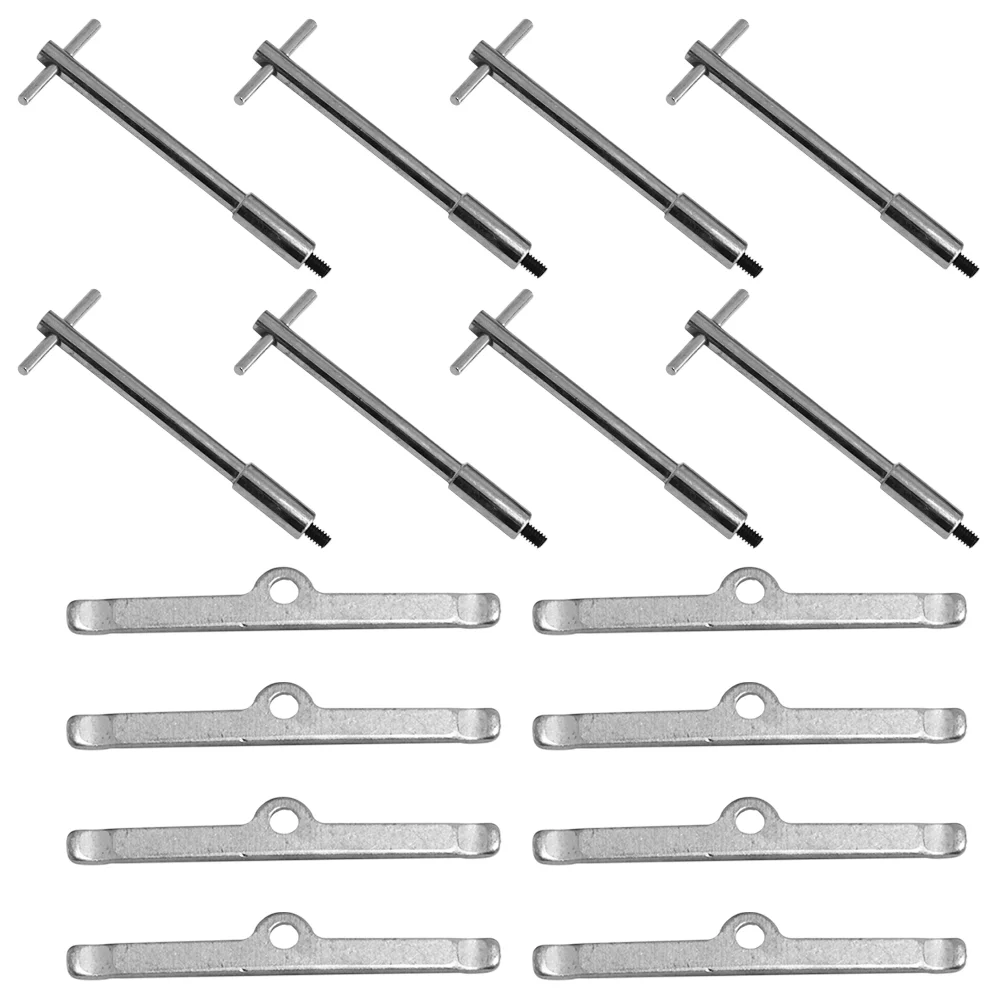 

1 Set Valved Cover Hold Down Bolt T-Bar Professional Fixing Wing Bolts