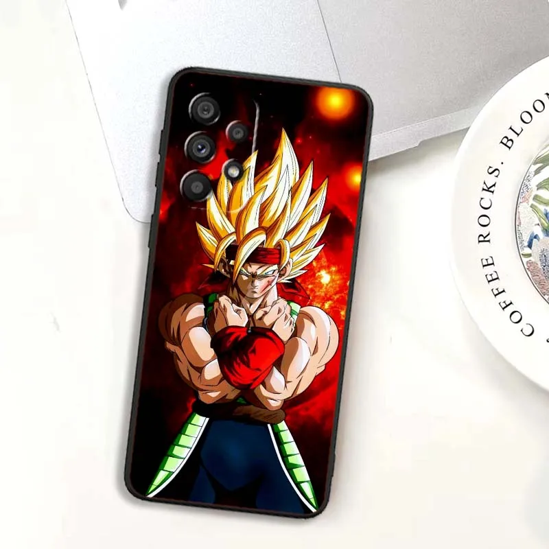 D-Dragon Balls Bardock для Samsung A73 A72 A71 A55 A54 A53 A52 A51 A13 A22 A16 A15 A12 A14 A05 A06 5G Черный чехол для телефона (art.: 3920ce93fcbe7) - 3920ce93fcbe7