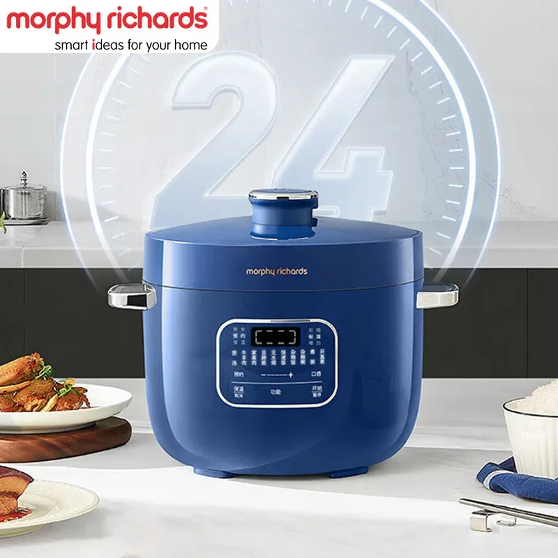 

Электрическая скороварка MOPRHY RICHARDS, 70 кПа, рисоварка, 2,5 л, внутренняя кастрюля с эмалевой глазурью, 24 часа, назначение для 1-5 человек, MR8701