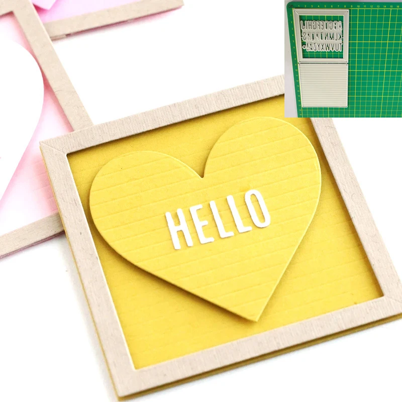 

Label Frame Metal Cutting Dies Stencils For DIY Scrapbooking Decorative Embossing Handcraft Die Cutting Template New